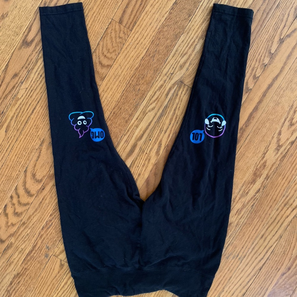 Girls justice lol leggings sz 18 plus